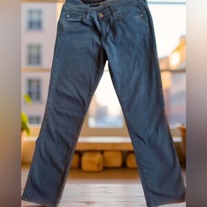 AG Adriano Goldschmied Stilt Cigarette Leg Blue Brushed Denim Women’s Jeans 30